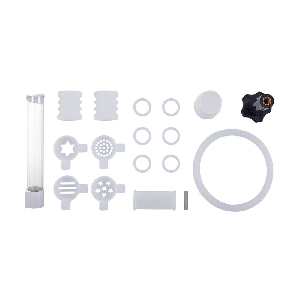 Large Double Hopper Commercial Soft Serve Ice Cream Maker Machine W/ 3 Flavors, 18-28 L/H (98371425) -Zoom Parts View