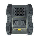 LION ENERGY Safari LT 500W/450WH Portable Solar Powered Generator - Side View