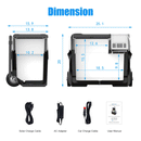 LIONCOOLER Pro 42 Quarts Portable Solar Fridge Freezer - SAKSBY.com - Refrigerators - SAKSBY.com