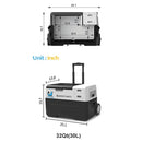 LIONCOOLER X30A Portable Solar Fridge Freezer, 32 Quarts - SAKSBY.com - Electric Scooters - SAKSBY.com