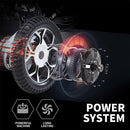 MATE Lightweight Foldable Electric Dual Motor Power Motorized Mobility Wheelchair, 220LBS (91879245) - Zoom Parts View
