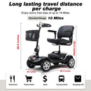 METRO MOBILITY M1 24V/12AH Electric Mobility Handicap Scooter - SAKSBY.com - Mobility Scooters - SAKSBY.com
