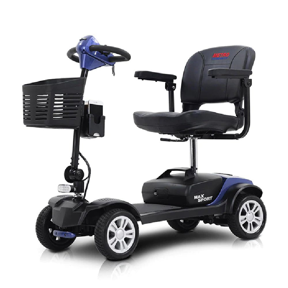 METRO MOBILITY Max Sport 24V/12AH Electric Drive Mobility Scooter, 300LBS (91084523) - SAKSBY.com - Side View