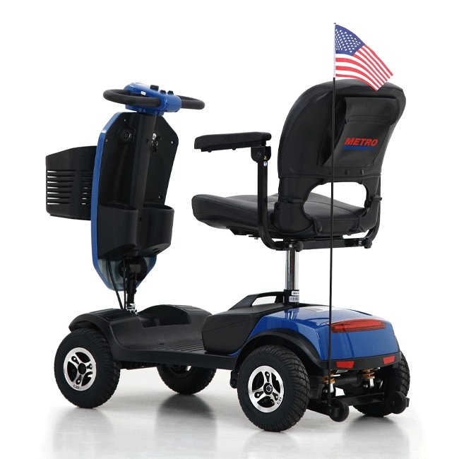 METRO MOBILITY Patriot Lite Lightweight Electric Mobility Medical Scooter - SAKSBY.com - BBQ Grills - SAKSBY.com