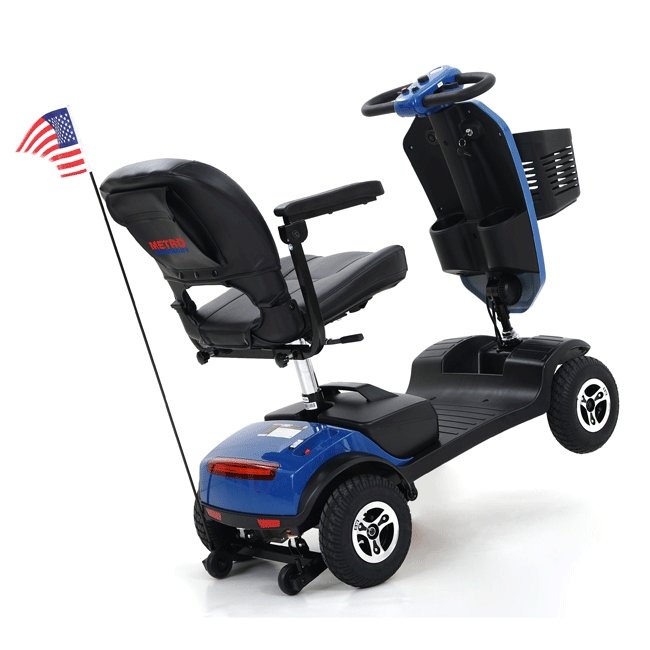 METRO MOBILITY Patriot Lite Lightweight Electric Mobility Medical Scooter - SAKSBY.com - BBQ Grills - SAKSBY.com