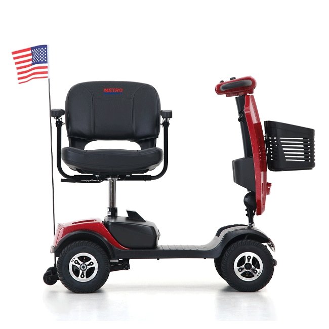 METRO MOBILITY Patriot Lite Lightweight Electric Mobility Medical Scooter - SAKSBY.com - BBQ Grills - SAKSBY.com