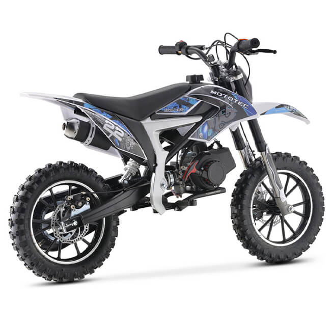 MOTOTEC Demon 50CC 2-Stroke Kids Gas Dirt Bike - SAKSBY.com - Gasoline Bikes - SAKSBY.com