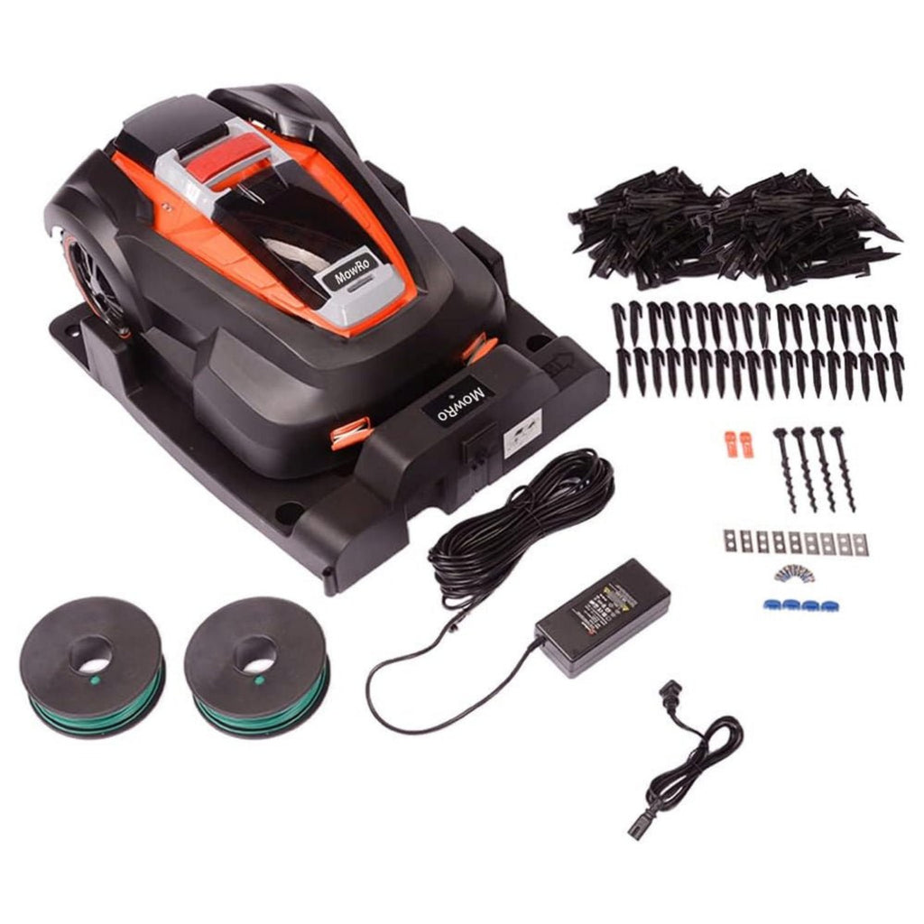 MOWRO 28V Fully Autonomous Robot Lawn Mower With Boundary Extension (93147582) - SAKSBY.com - Lawn Mowers - SAKSBY.com