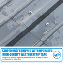 MPT Extra Large Premium Heavy Duty Outdoor Metal Carport Shelter, 20x20FT (97425861) - SAKSBY.com - Sheds, Garages & Carports - SAKSBY.com