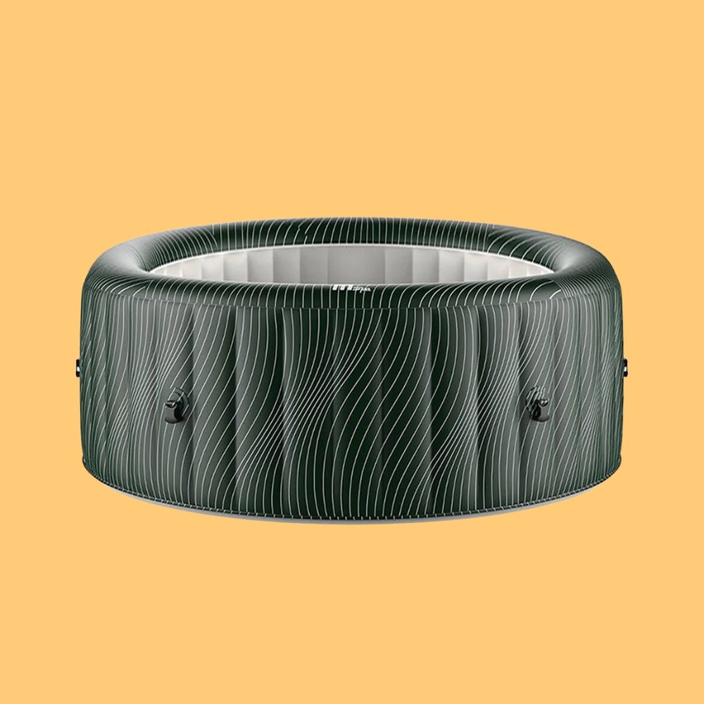 MSPA C-ME062 METEOR Comfort Round 6-Person Inflatable Hot Tub Spa With 120 Bubble Jets, 80" (93715264) - Front View