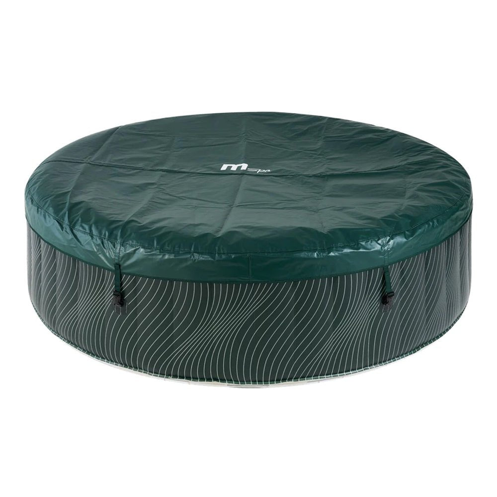 MSPA C-ME062 METEOR Comfort Round 6-Person Inflatable Hot Tub Spa With 120 Bubble Jets, 80" (93715264) - Back View