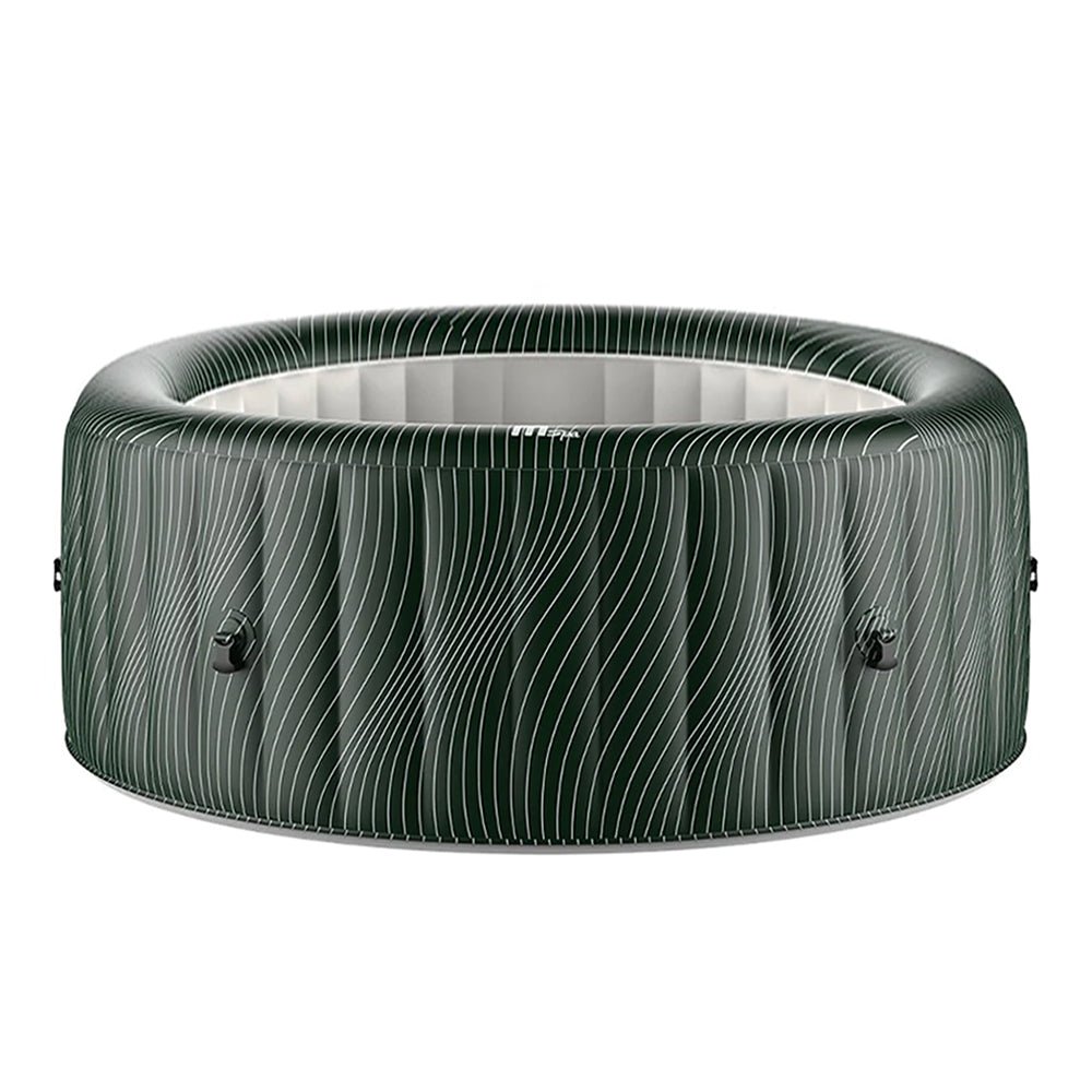 MSPA C-ME062 METEOR Comfort Round 6-Person Inflatable Hot Tub Spa With 120 Bubble Jets, 80" (93715264) - Front View