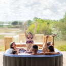 MSPA C-TE062 TEKAPO Comfort Series Six-Person Inflatable Square Bubble Spa Hot Tub With 132 Bubble Jets (97185362) - SAKSBY.com - Hot Tub - SAKSBY.com