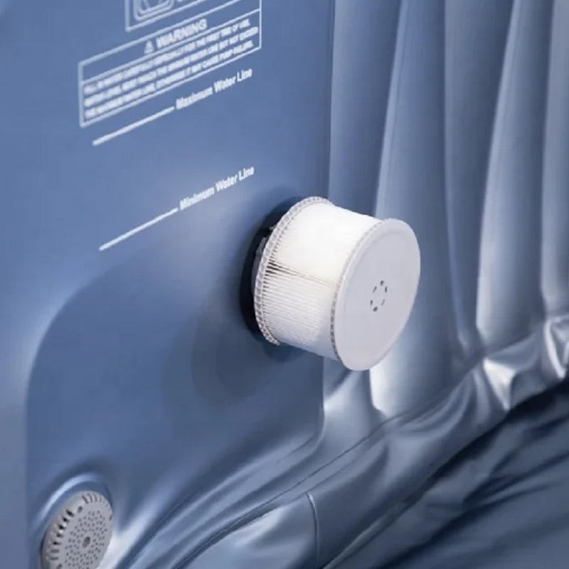 MSPA C-TE062 TEKAPO Comfort Series Six-Person Inflatable Square Bubble Spa Hot Tub With 132 Bubble Jets (97185362) - SAKSBY.com - Hot Tub - SAKSBY.com