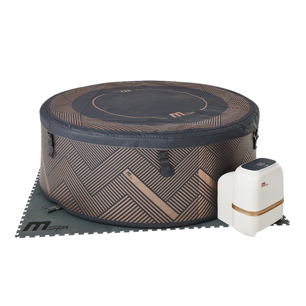 MSPA F-MO063W MONO Frame Series Luxury 6-Person Inflatable Round Hot Tub With WIFI Control (94175263) - Full View
