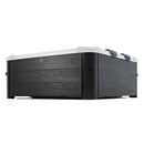 MSPA F-OS063W OSLO Supreme Six-Person Square Spa W/ LED Lights & Integrated App Control, 120 Jets (90175263) - Side View