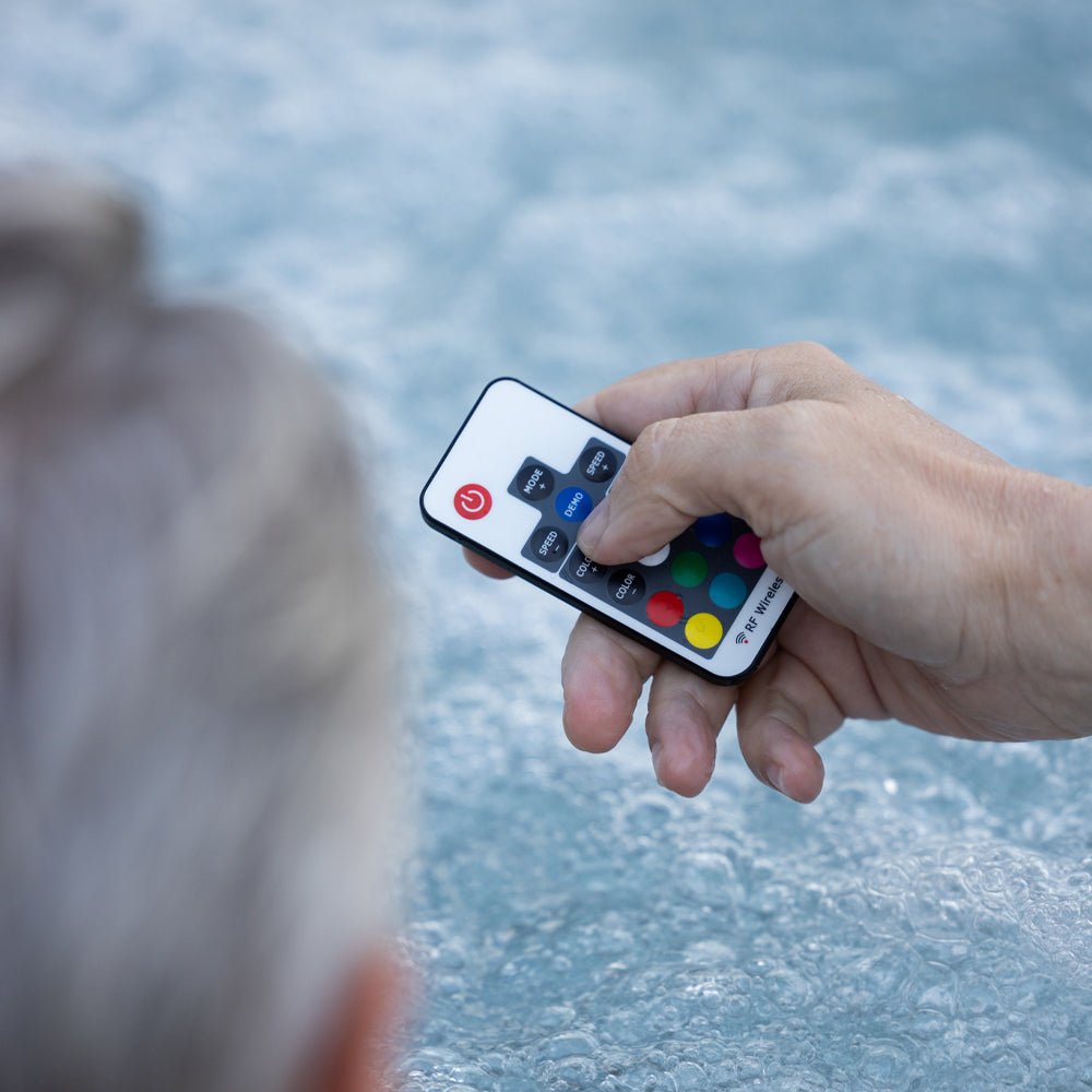 MSPA F-OS063W OSLO Supreme Six-Person Square Spa W/ LED Lights & Integrated App Control, 120 Jets Zoom Parts View