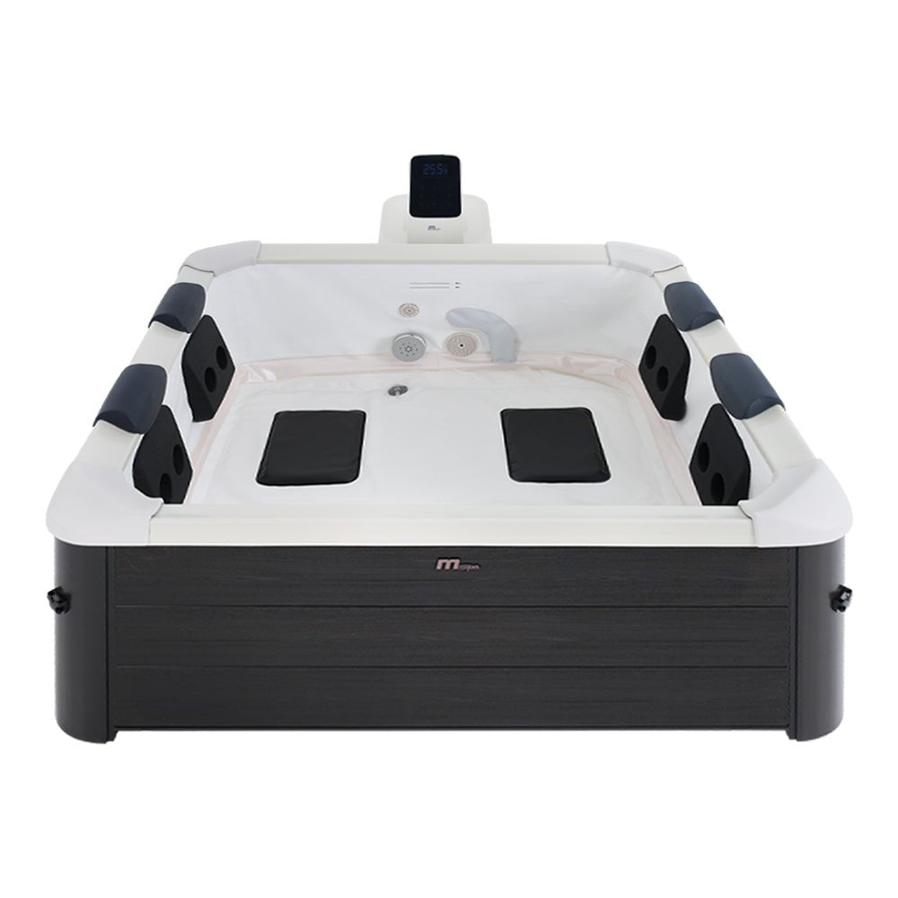MSPA F-OS063W OSLO Supreme Six-Person Square Spa W/ LED Lights & Integrated App Control, 120 Jets Zoom Parts View