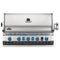 NAPOLEON Prestige PRO 665 Built-In Natural Gas Grill W/ Infrared Rear Burner & Rotisserie Kit (BIPRO665RBNSS-3) - Front View