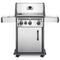NAPOLEON ROGUE XT 425 SIB Freestanding Stainless Steel Propane Grill W/ Infrared Side Burner, 51"  - Full View