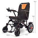 PCMOS DYW459 500W Portable Electric Lightweight Motorized Wheelchair - SAKSBY.com - Electric Wheelchairs - SAKSBY.com