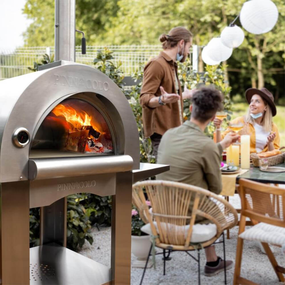 PINNACOLO Premio Portable Outdoor Wood Fired Backyard Pizza Oven (90327605) - SAKSBY.com - Pizza Ovens - SAKSBY.com