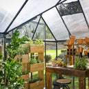 PLM Premium T-Shaped Cathedral Outdoor Walk-In Greenhouse And Solarium, 10x12FT (91364285) - SAKSBY.com - Greenhouses - SAKSBY.com