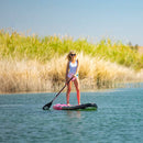 POP BOARD CO Inflatable Board 10'6 Royal Hawaiian Pink/Black - SAKSBY.com - Stand Up Paddle Boards - SAKSBY.com