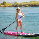 POP BOARD CO Inflatable Board 10'6 Royal Hawaiian Pink/Black - SAKSBY.com - Stand Up Paddle Boards - SAKSBY.com