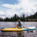 POP BOARD CO Inflatable Board 11'0 PopUp Yellow/Turquoise - SAKSBY.com - Stand Up Paddle Boards - SAKSBY.com