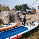 POP BOARD CO Inflatable Board 11'6 El Capitan Blue/Red - SAKSBY.com - Stand Up Paddle Boards - SAKSBY.com