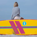 POP BOARD CO Inflatable Paddle Board 11'0 Yacht Hopper Turq/Pink/Ylw - SAKSBY.com - Stand Up Paddle Boards - SAKSBY.com