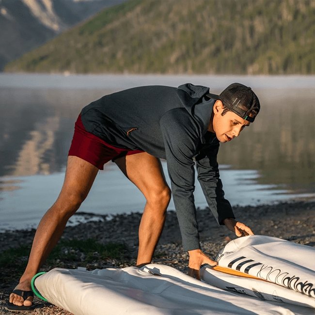 POP BOARD CO Large Inflatable PopUp Dock, 8x7' - SAKSBY.com - Stand Up Paddle Boards - SAKSBY.com