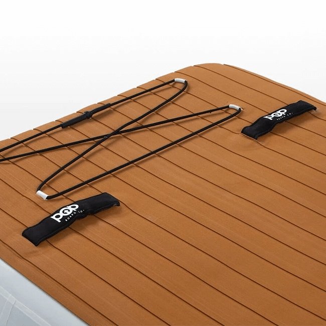POP BOARD CO Large Inflatable PopUp Plank, 8x3' - SAKSBY.com - Stand Up Paddle Boards - SAKSBY.com