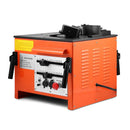 Portable Electric 1 Inch Rebar Metal Conduit Pipe Tube Bender W/ Foot Switch (96712584) - SAKSBY.com - Side View