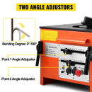 Portable Electric 1 Inch Rebar Metal Conduit Pipe Tube Bender W/ Foot Switch (96712584) - SAKSBY.com - Features, Text View