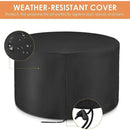 Premium 42" Outdoor Propane Patio Gas Fire Pit Coffee Table W/ Cover, 50K BTU - SAKSBY.com - Propane Fire Pits - SAKSBY.com