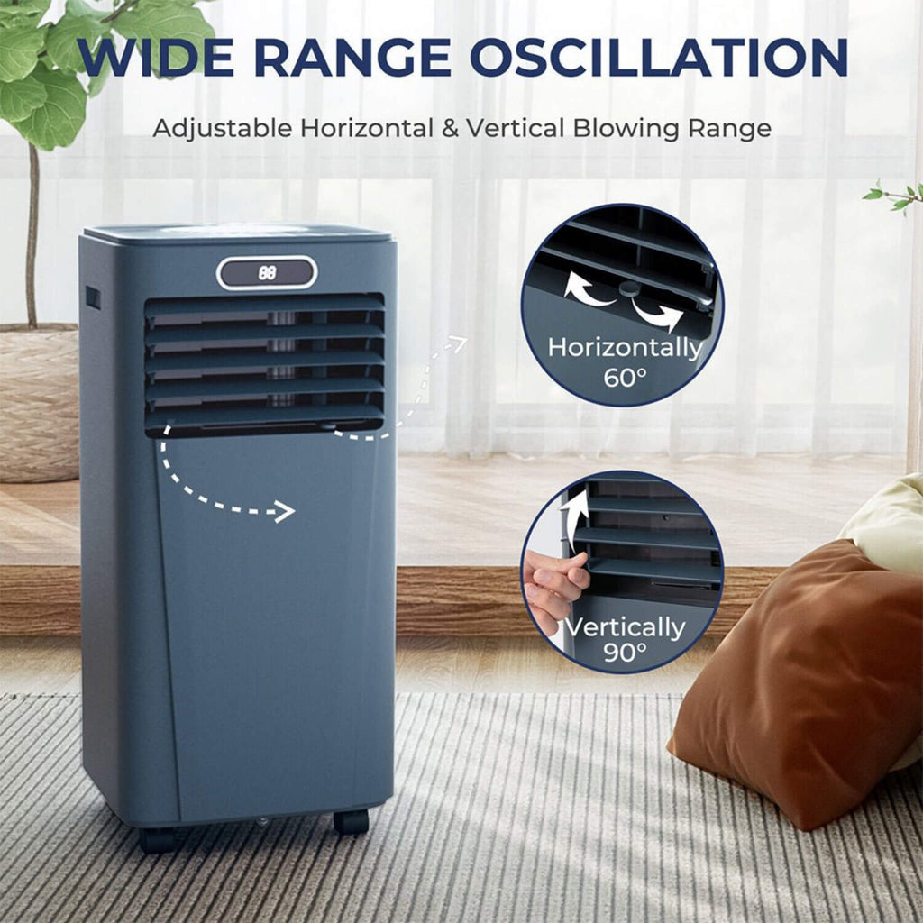 Premium Freestanding AC Unit With Remote Control, 10K BTU (SAK41642) - Saksby Wholesale - Features View