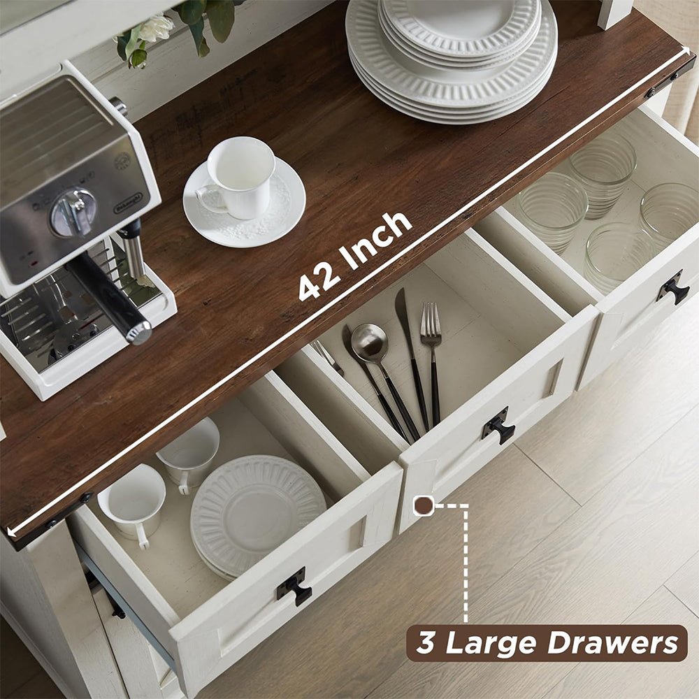 Premium Home Bar Wine Cabinet W/ Sliding Barn Door, 72" (97631842) - SAKSBY.com - Entertainment Centers & TV Stands - SAKSBY.com