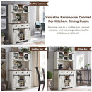 Premium Home Bar Wine Cabinet W/ Sliding Barn Door, 72" (97631842) - SAKSBY.com - Entertainment Centers & TV Stands - SAKSBY.com