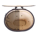PRIMO Oval XL 400 Ceramic Kamado Grill W/ Stainless Steel Grates - PGCXLH - SAKSBY.com - Zoom Parts View