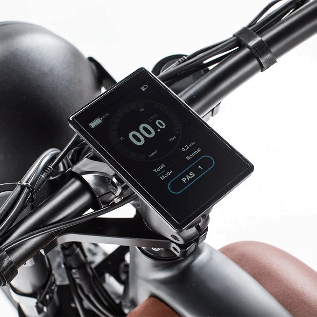 REVI BIKES Cheetah Cafe Racer 48V/13Ah 750W Fat Tire All Terrain Ebike, 26'' - SAKSBY.com - Electric Bicycles - SAKSBY.com
