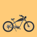 REVI BIKES Cheetah Cafe Racer 48V/13Ah 750W Fat Tire All Terrain Ebike, 26'' (92636974) - SAKSBY.com - Side View