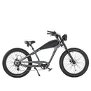REVI BIKES Cheetah Café Racer 48V/17.5AH 750W Fat Tire All Terrain Ebike, 26'' (94028397) - SAKSBY.com - Side View