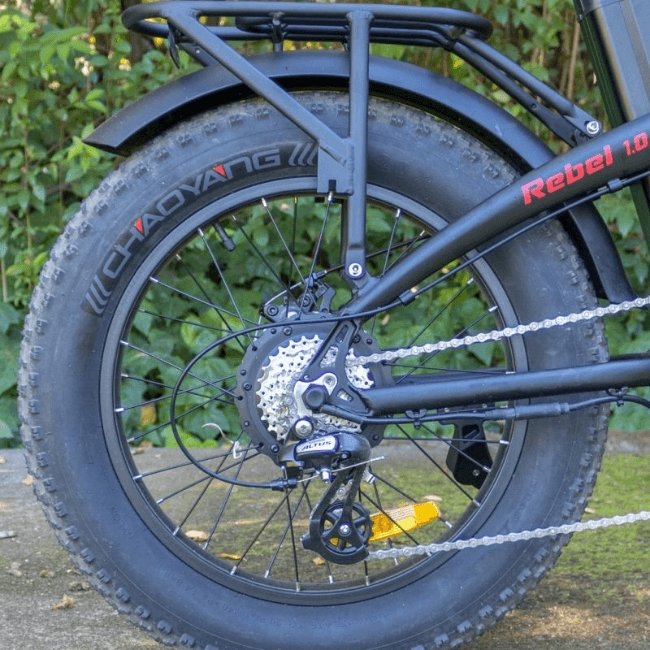 REVI BIKES Rebel 48V13Ah 500W Folding Fat Tire Electric Bike, 20'' - SAKSBY.com - Electric Bicycles - SAKSBY.com