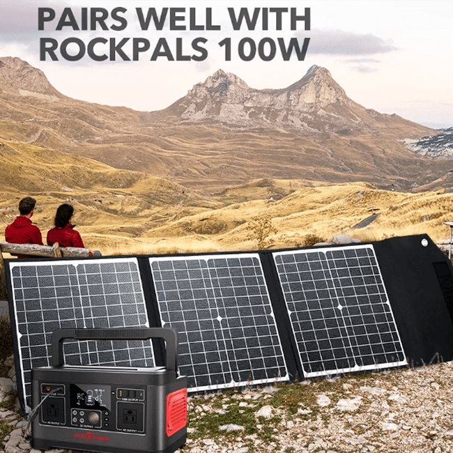 ROCKPALS 520WH High Capacity Portable Outdoor Power Station, 500W - SAKSBY.com - Portable Power Stations - SAKSBY.com