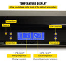 Small Double Drawer Stainless Steel Built-In Undercounter Beverage Refrigerator, 5.1 Cu.Ft. (98450273) - Parts View