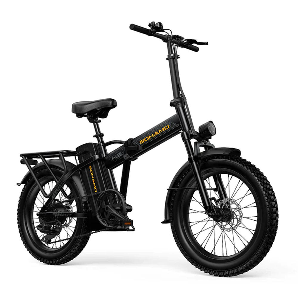 SOHAMO H3 48V 15/20AH Folding Electric Bike (97816253) - SAKSBY.com - Electric Bicycles - SAKSBY.com