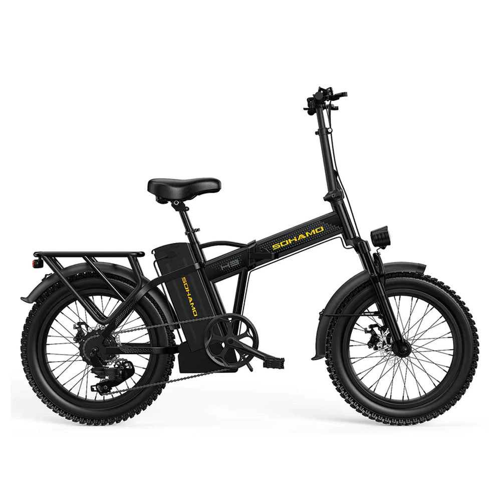 SOHAMO H3 48V 15/20AH Folding Electric Bike (97816253) - SAKSBY.com - Electric Bicycles - SAKSBY.com
