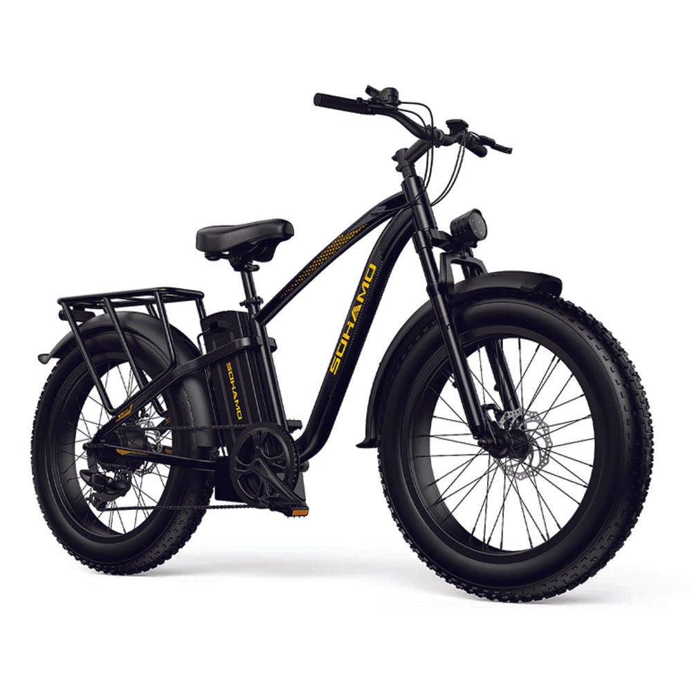 SOHAMO M3 48V 15/20AH Fat Tire Electric Bike, 750W (96827140) - SAKSBY.com - Electric Bicycles - SAKSBY.com